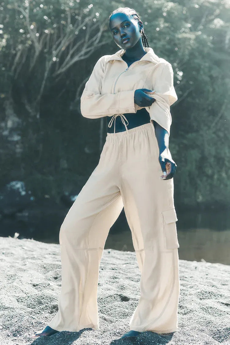 Calça Cargo Getaway Wide Leg